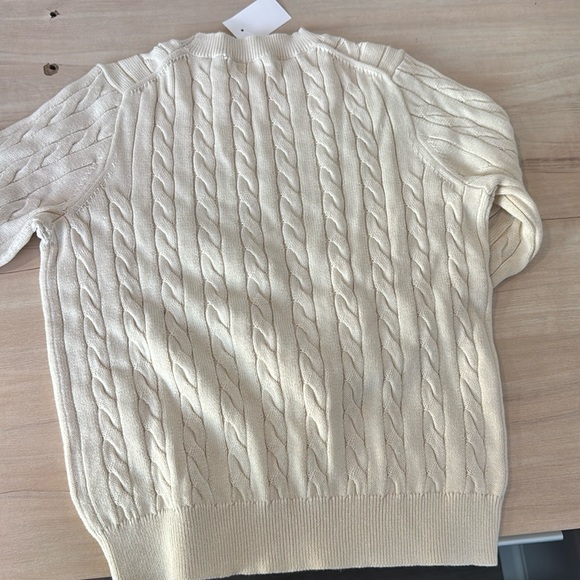 Beige sweater for kids - Picture 4 of 5